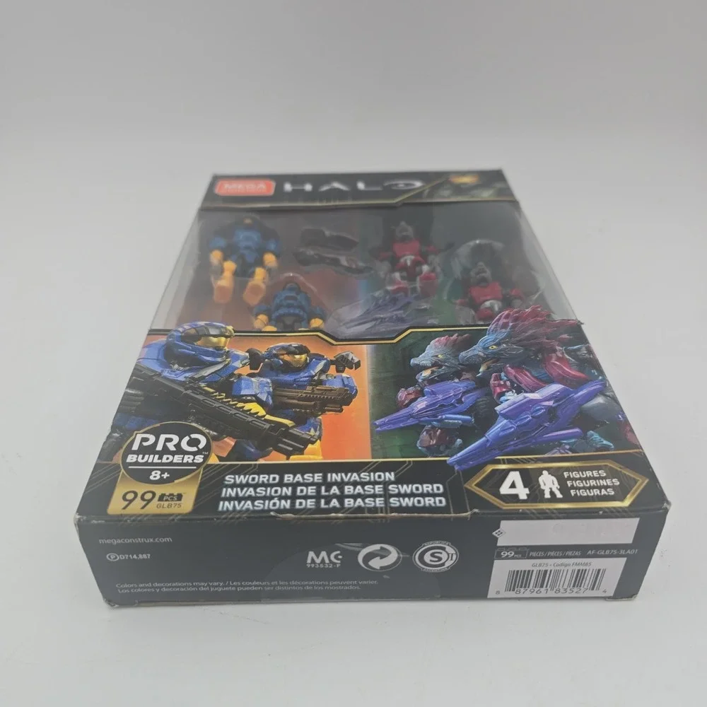 Mega Construx Halo Pro Builders Sword Base Invasion Building Set 99PCS